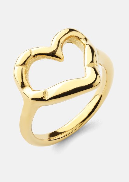 Ring Heartbeat - 18k Gold Plated