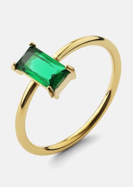 Ring Emeraldis - 18k Vergoldet