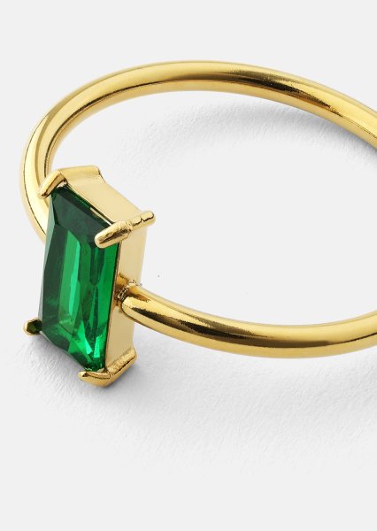 Ring Emeraldis - 18k Vergoldet