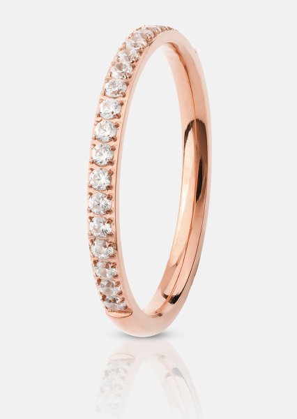 Ring Gloomy - 18k Rose Vergoldet