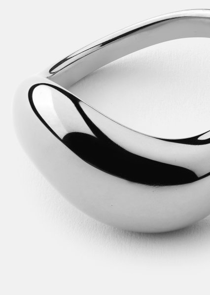 Ring Soft Curve - Versilbert