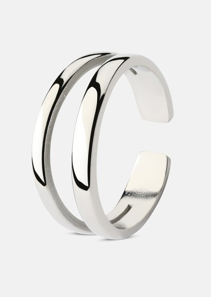 Apertura Ring - Versilbert