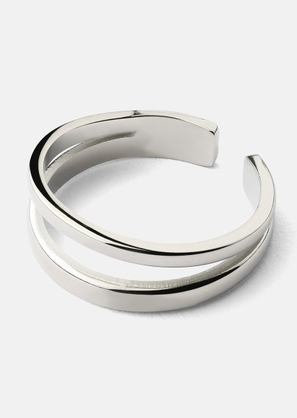 Apertura Ring - Versilbert