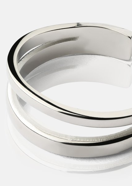 Apertura Ring - Versilbert