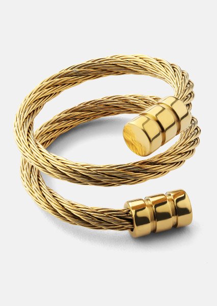 Ring Volt – 18k Vergoldet