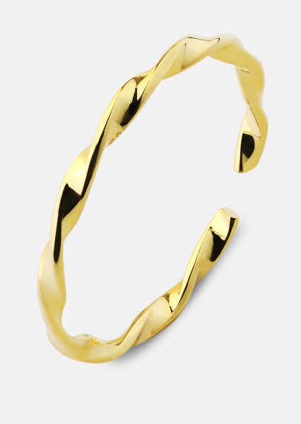 Ring Twist Whisper- 18k Vergoldet