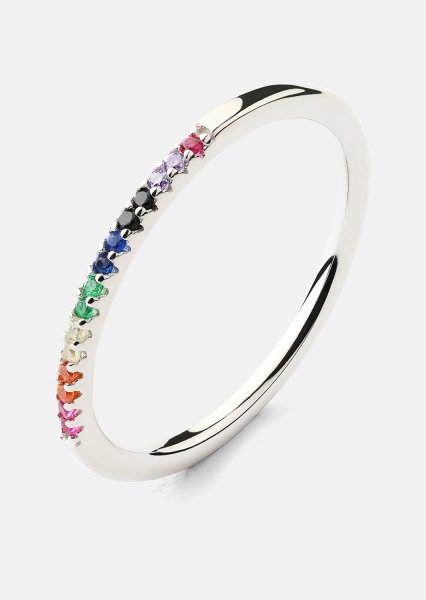 Ring Prism - Versilbert