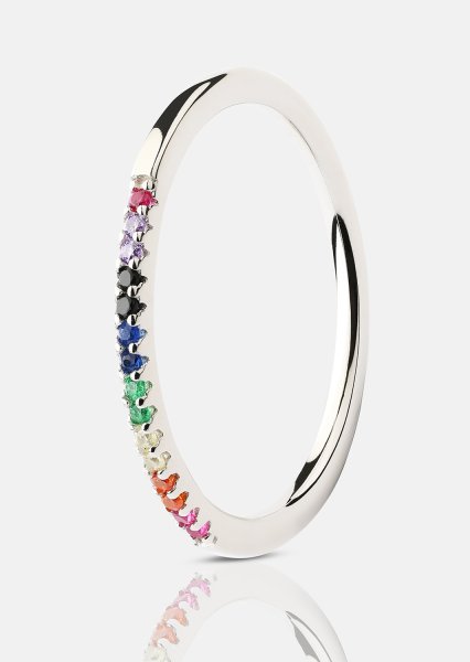 Ring Prism - Versilbert