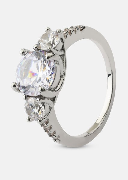 Ring Trinity - Versilbert