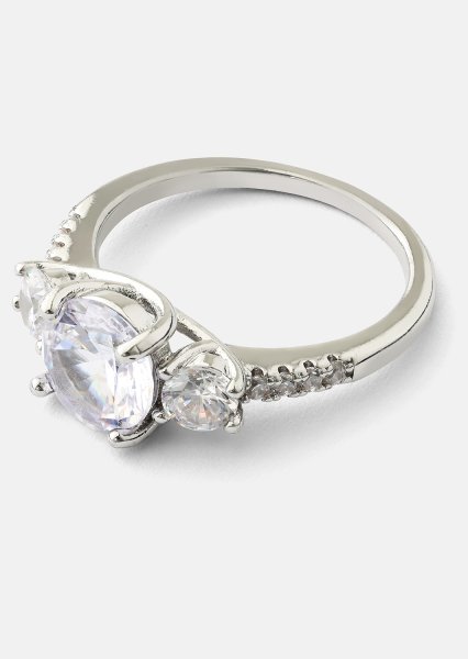 Ring Trinity - Versilbert