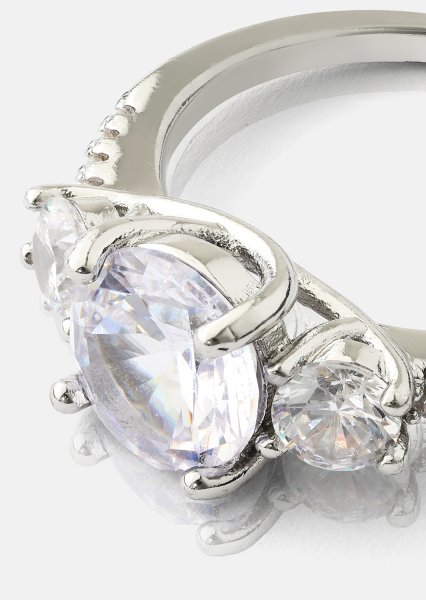 Ring Trinity - Versilbert
