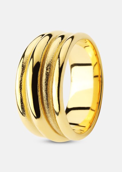 Ring Aurora Bold - 18K Vergoldet