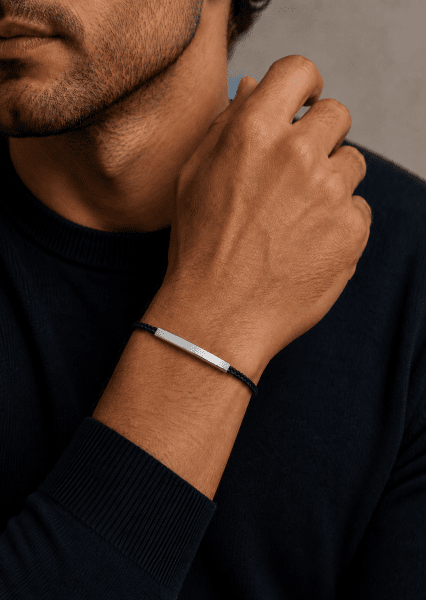 Kordelarmband Titanic Link