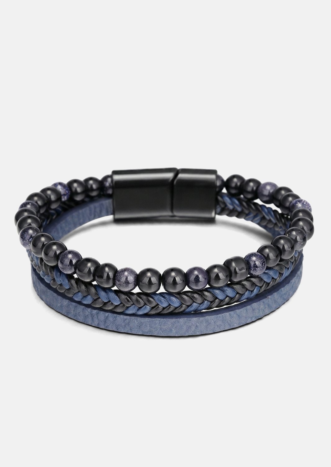 Lederarmband Cobalt Stride