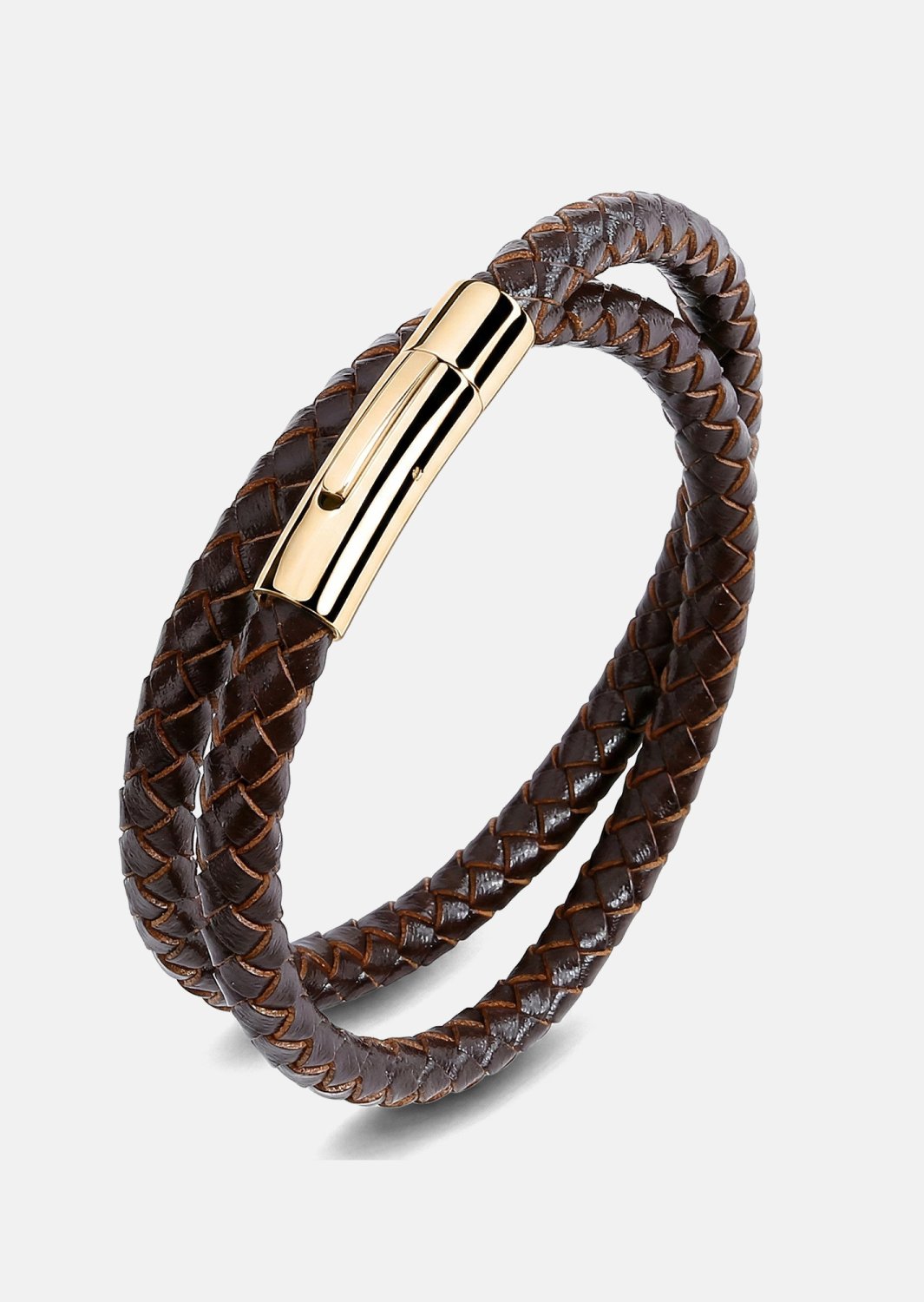 Lederarmband Virtue Weave