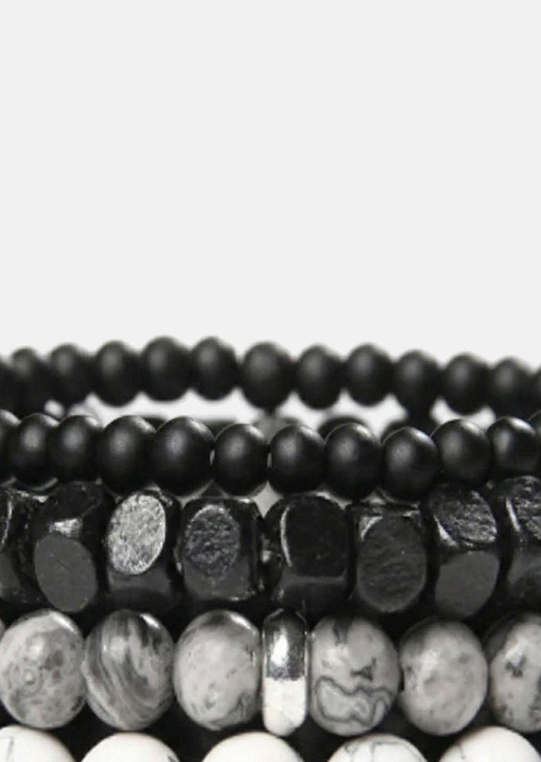 Perlenarmband Obsidian Nexus