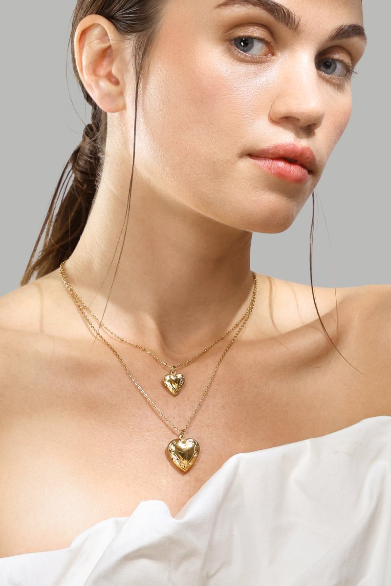 Halskette Golden Heart big - 18k Vergoldet