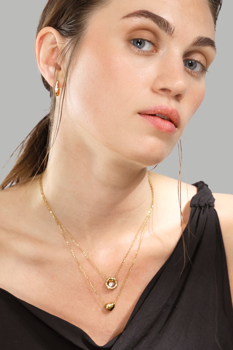 Ohrringe Golden Spark – 18k Vergoldet