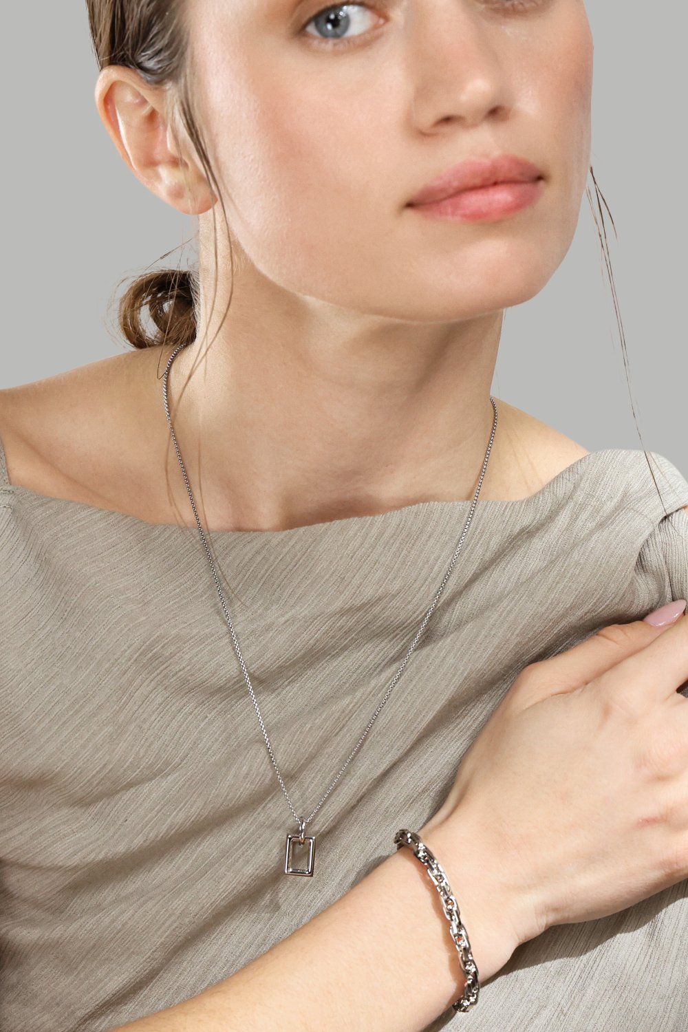 Armband Bold Chain – Silver Plated