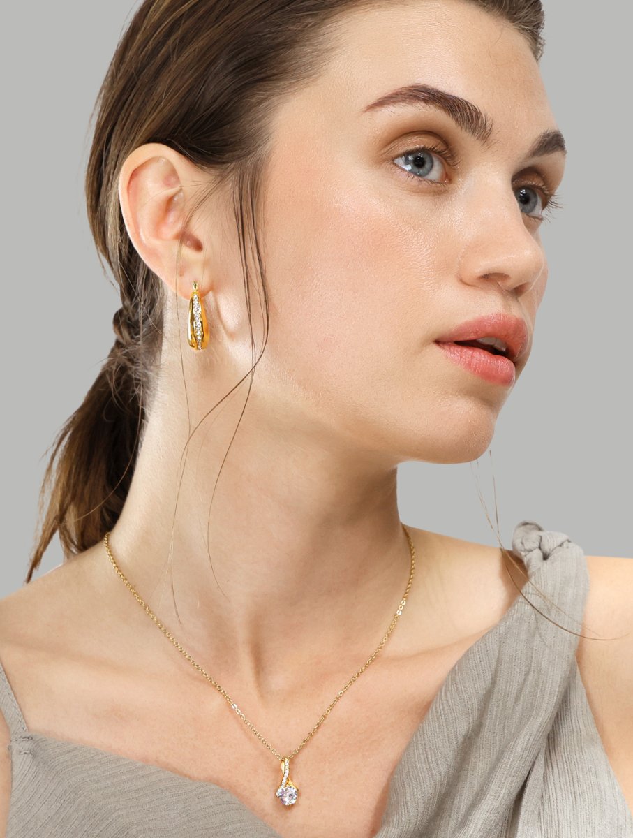 Halskette Amour Glow - 18k Vergoldet