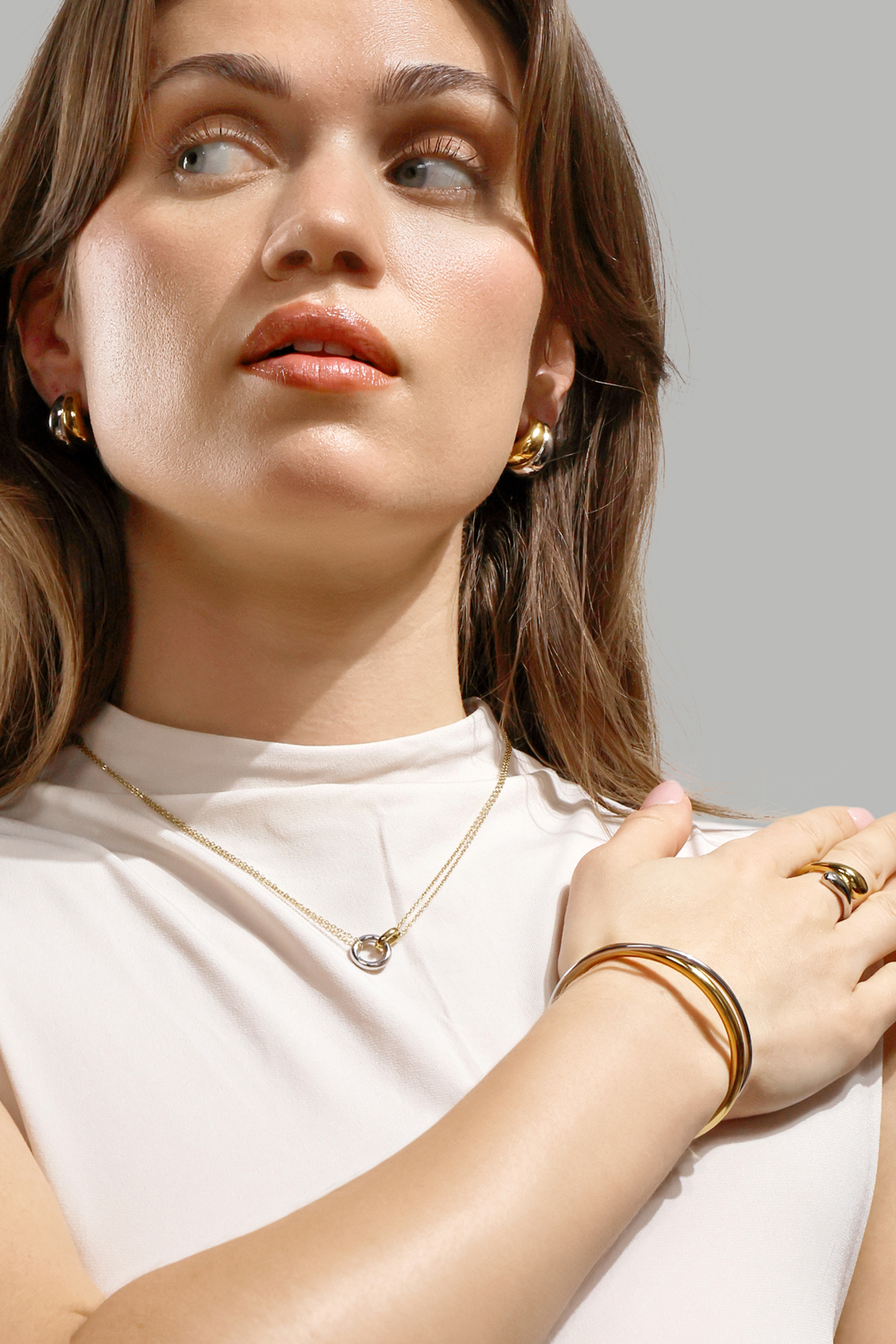 Forma Ring - 18k Vergoldet
