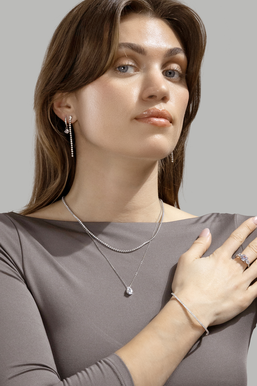 Ring Trinity - Versilbert