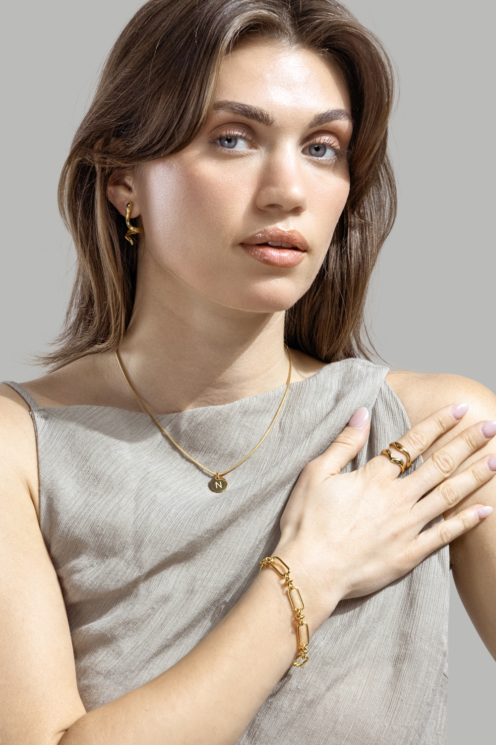 Ring Vira - 18k vergoldet