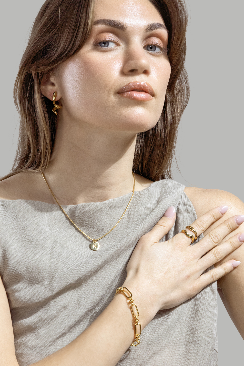 Ring Vira - 18k vergoldet