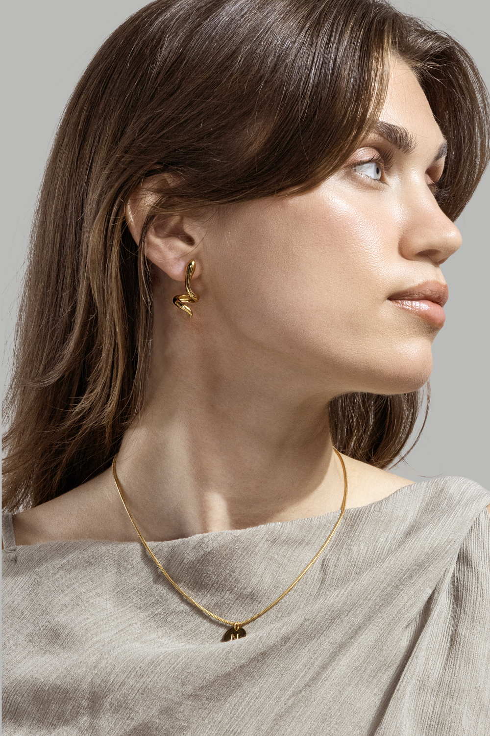 Serpentis Ohrringe – 18k Gold Plated