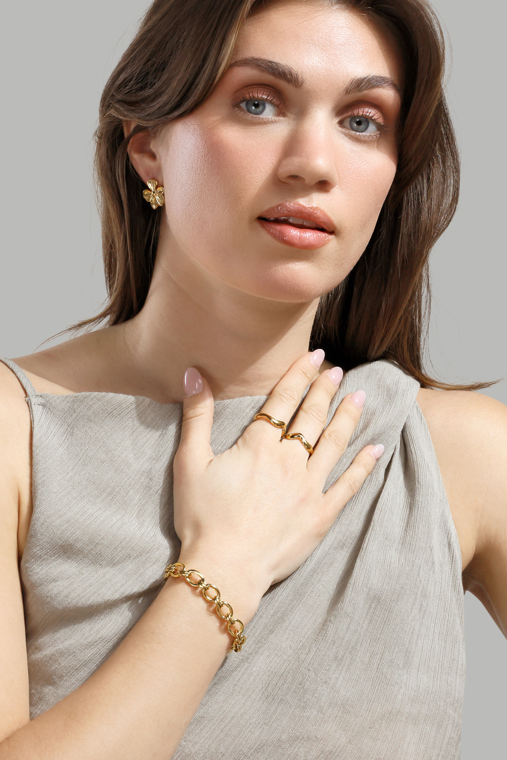 Florabella Ohrringe - 18k Vergoldet
