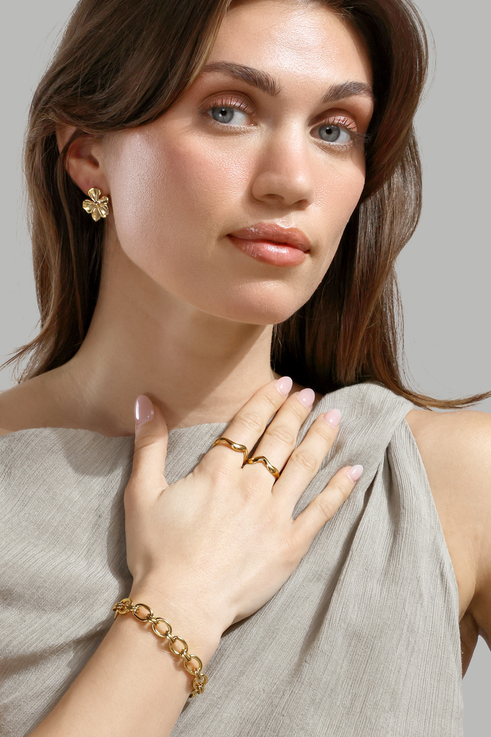Florabella Ohrringe - 18k Vergoldet