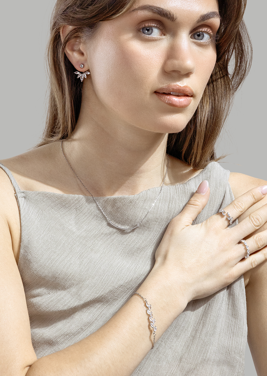 Halskette Nova - Silver Plated