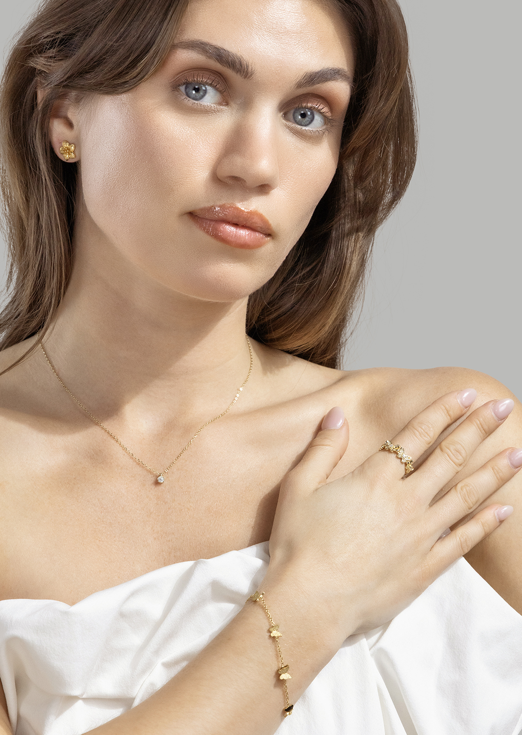 Ring Flutter – 18k Vergoldet