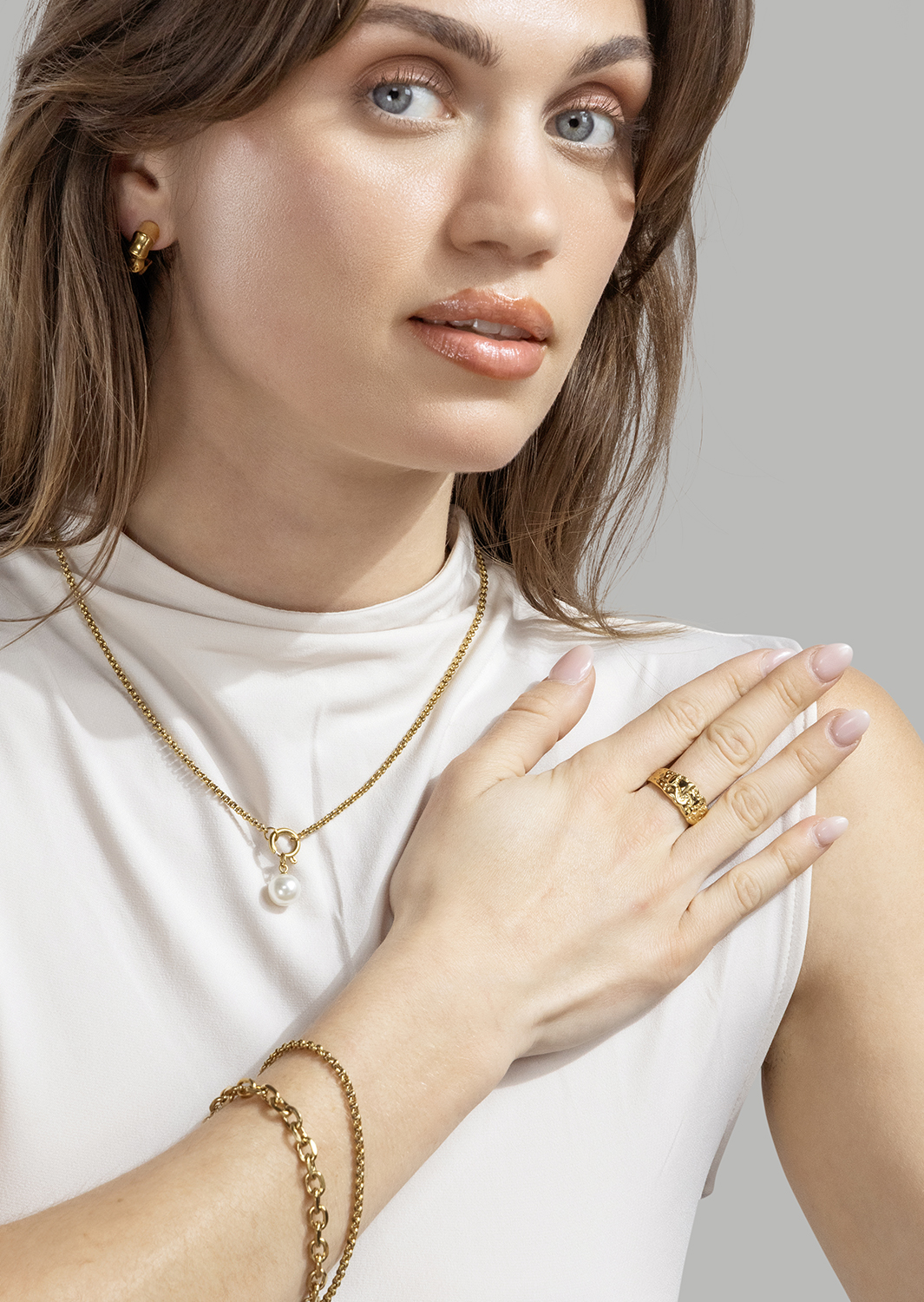 Eterna Ring - 18k Vergoldet