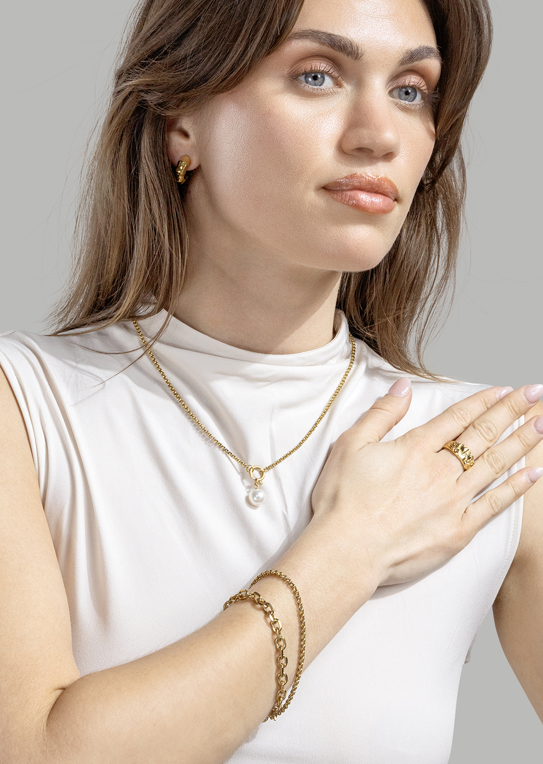 Armband Solid – 18k Vergoldet