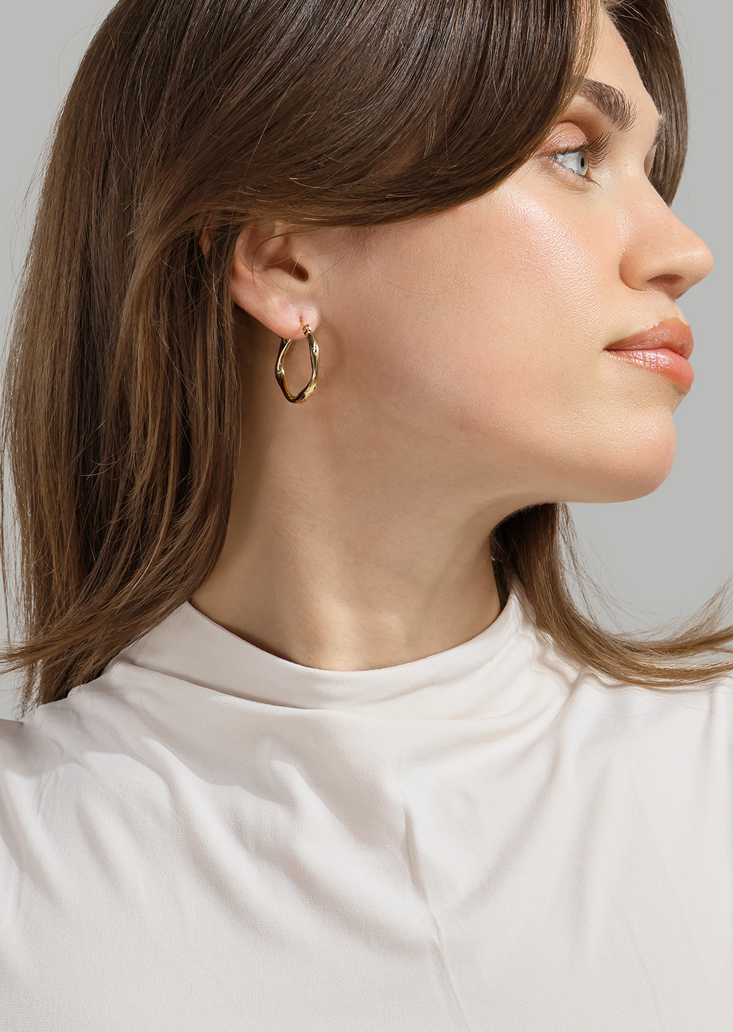 Ring Twist Whisper- 18k Vergoldet
