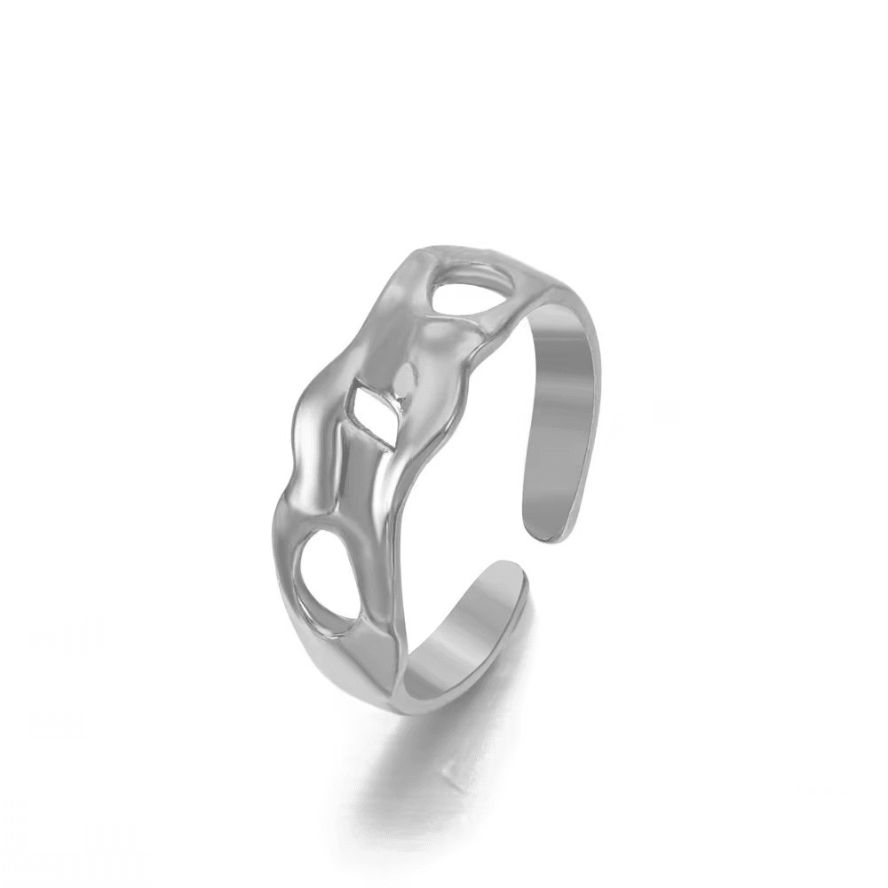 Ring Amara - Versilbert