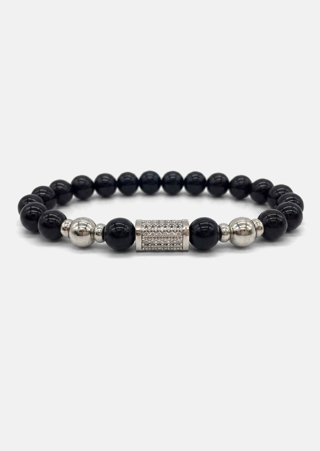 Perlenarmband Obsidian Valor