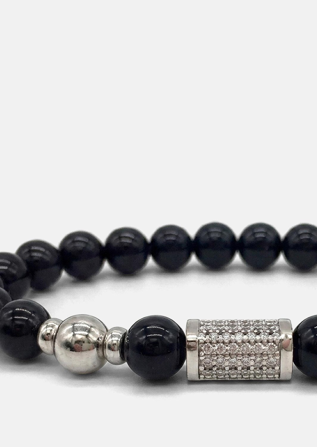 Perlenarmband Obsidian Valor