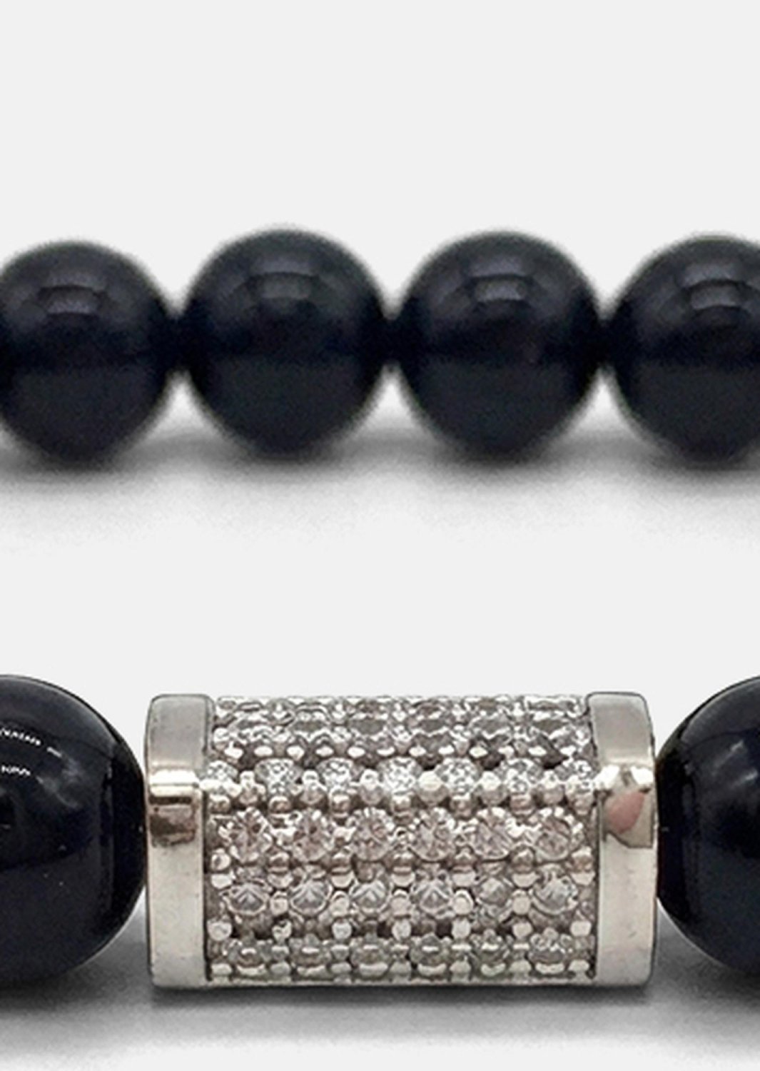 Perlenarmband Obsidian Valor