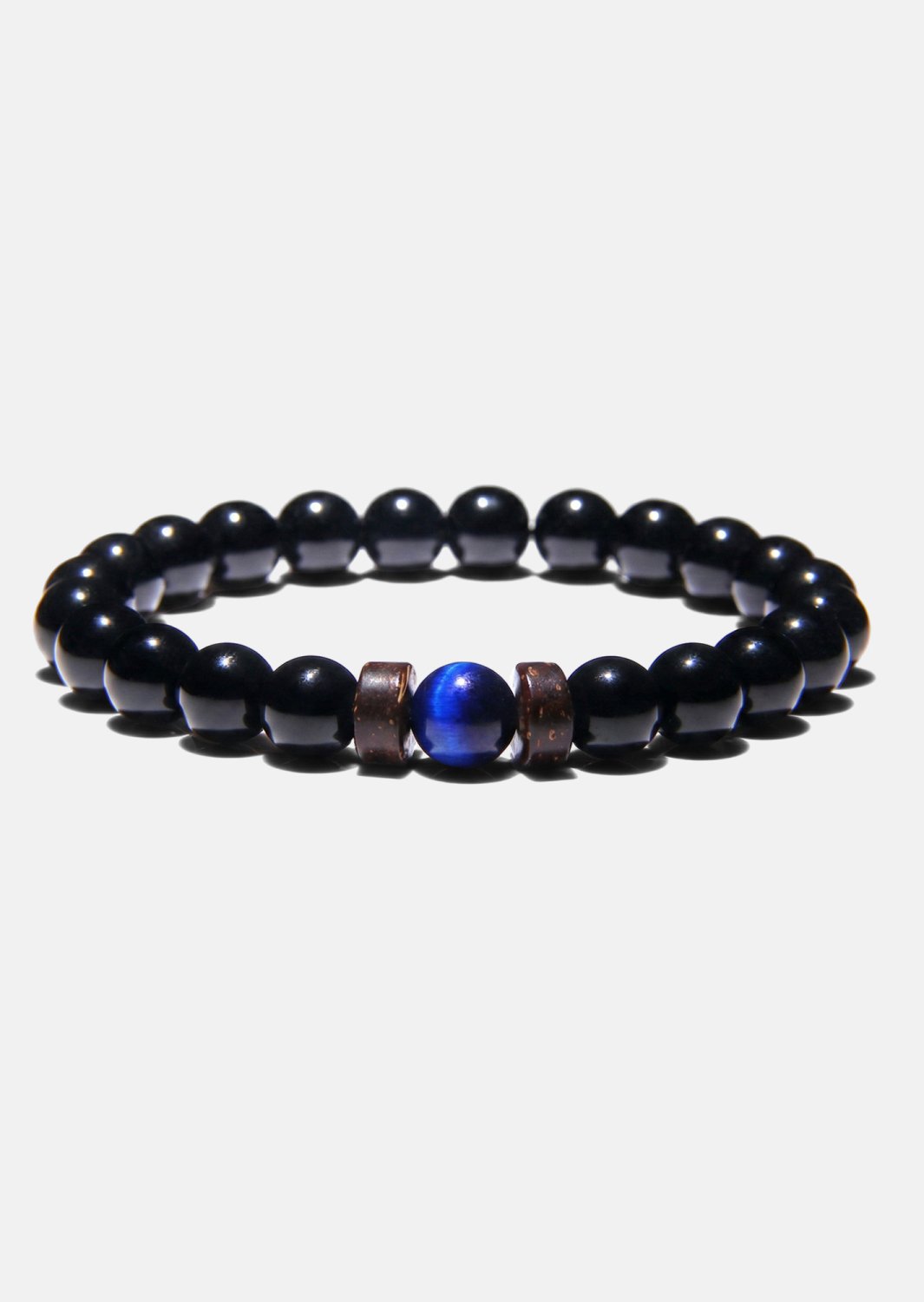 Perlenarmband Obsidian Axis