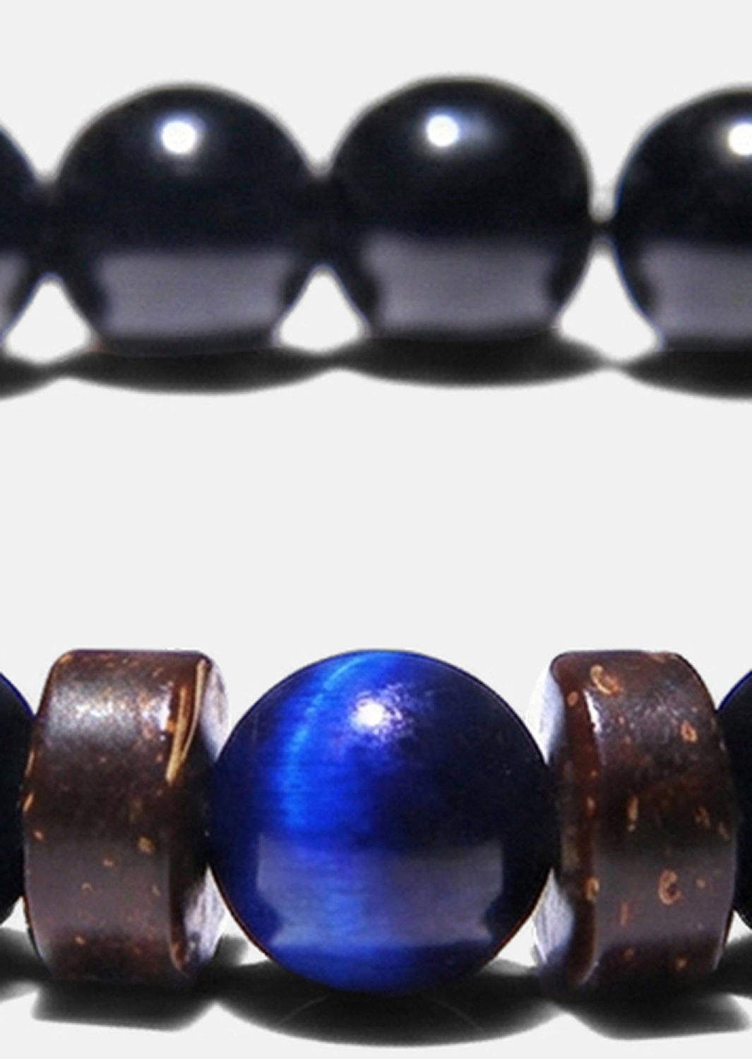 Perlenarmband Obsidian Axis