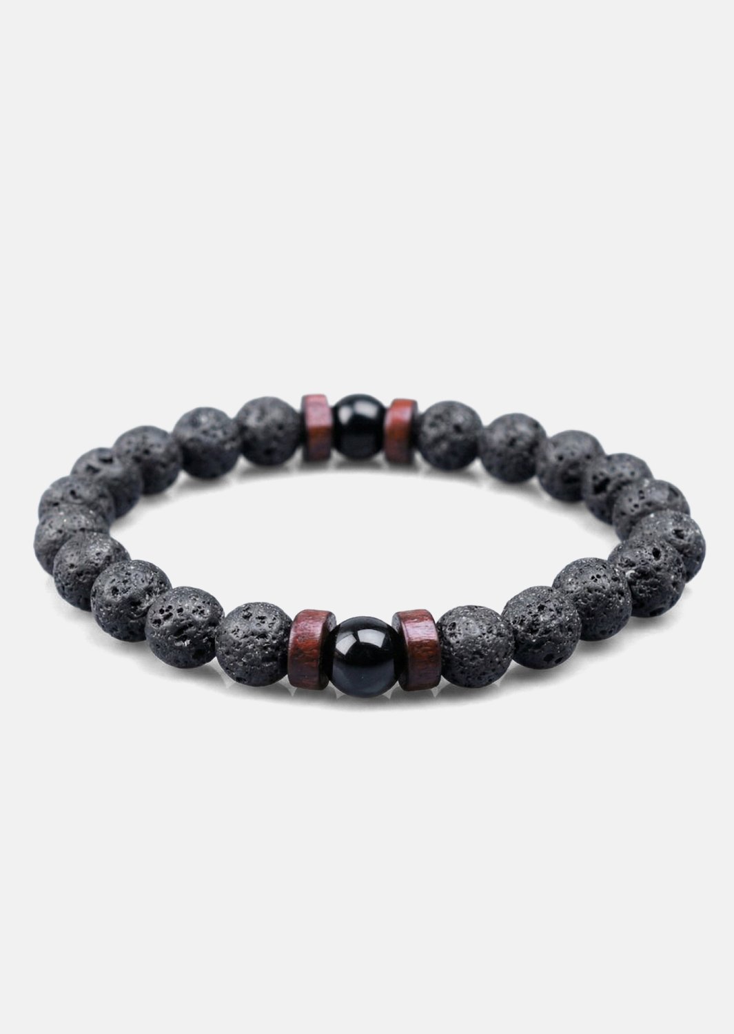 Perlenarmband Obsidian Realm