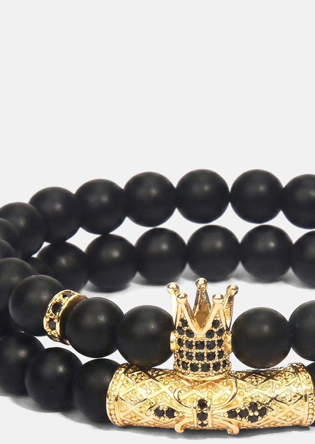 Perlenarmband Regal Crown