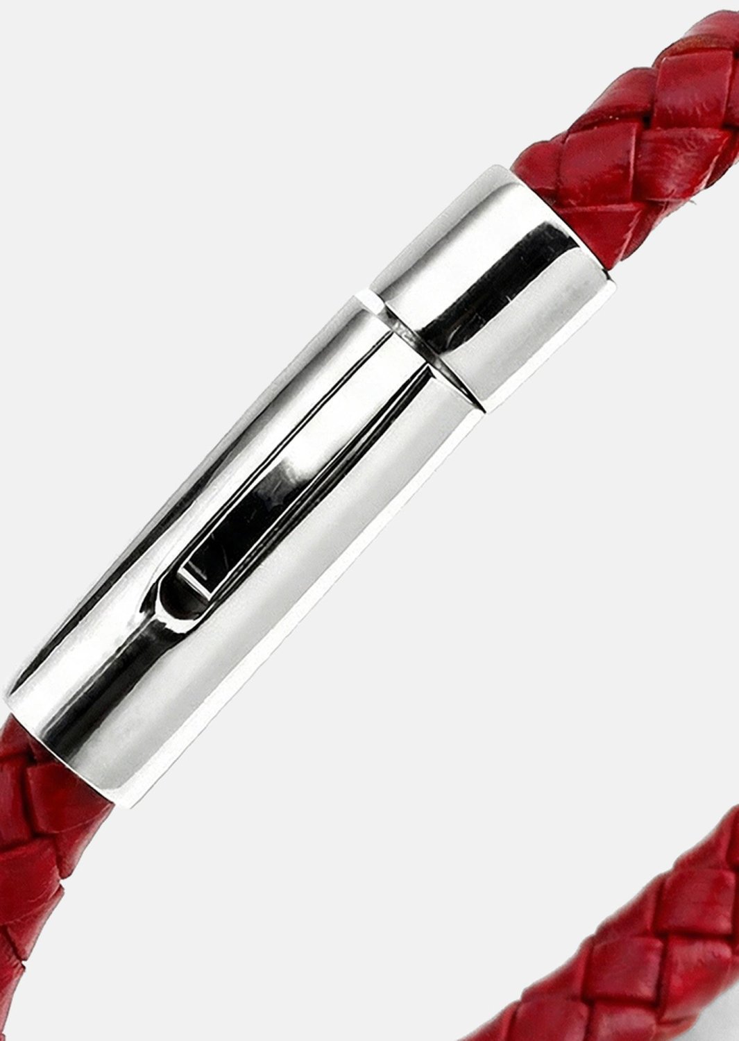 Lederarmband Crimson Arc