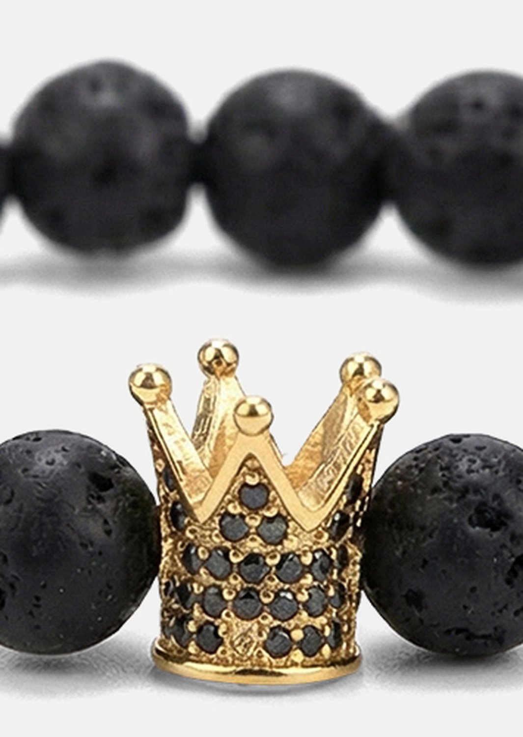Perlenarmband Noble Crown