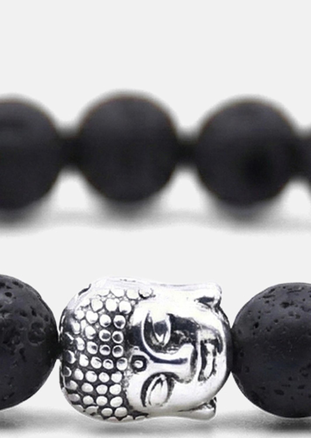 Perlenarmband Obsidian Aura
