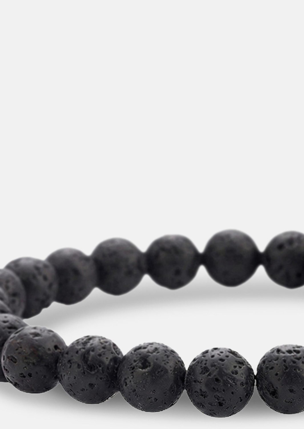 Perlenarmband Obsidian Thread