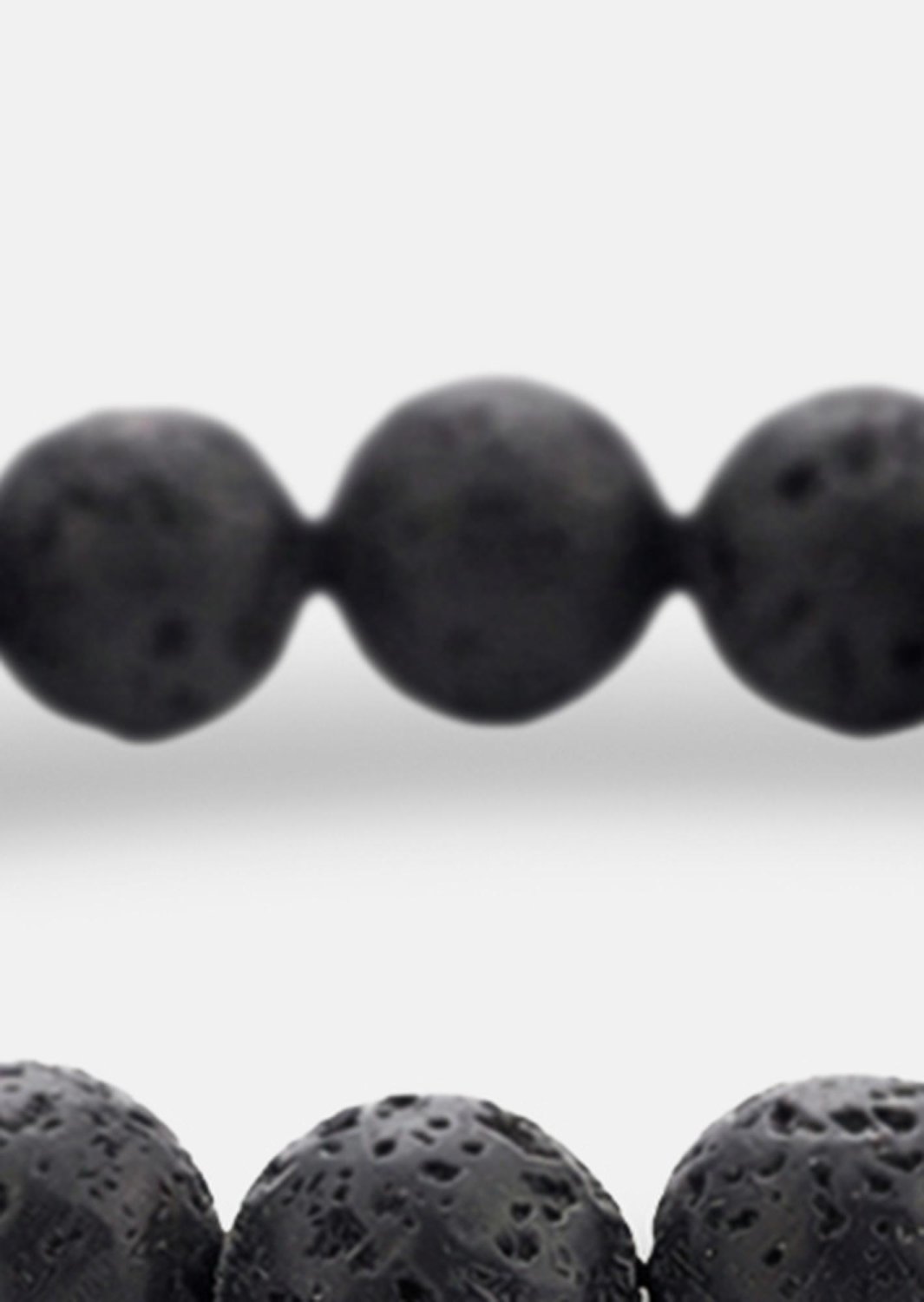 Perlenarmband Obsidian Thread