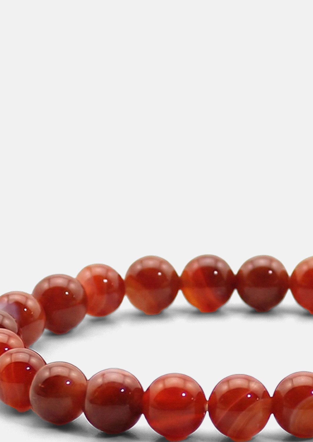Perlenarmband Crimson Aura